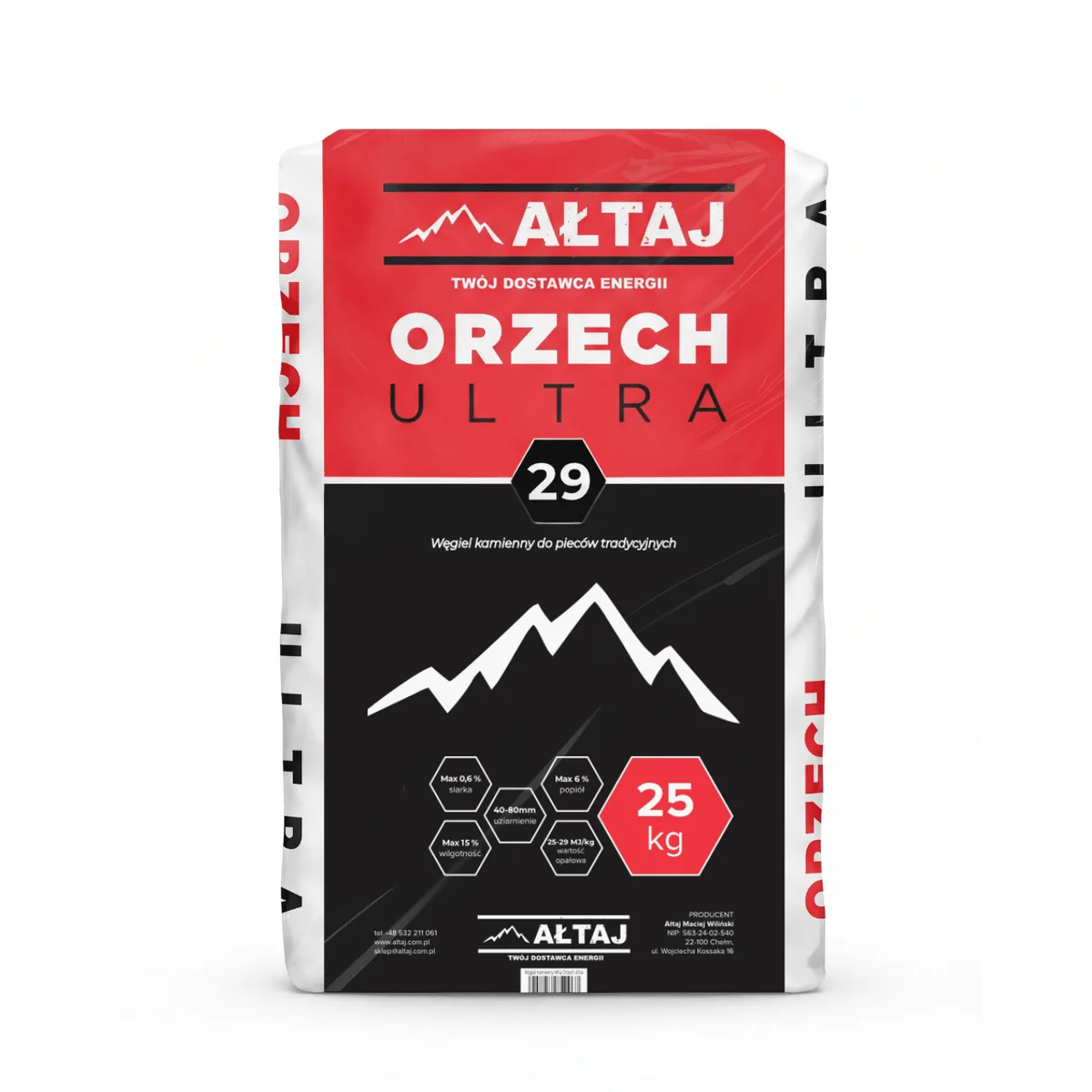 Orzech Ultra 50-80 mm (worki 25 kg)