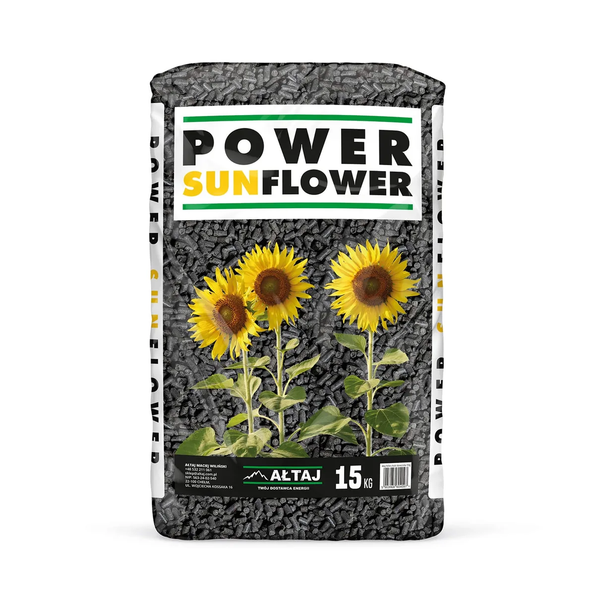 Pellet z łuski słonecznika Power Sunflower